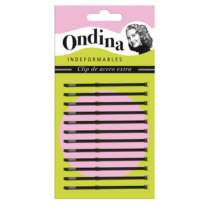 CLIP ONDINA NEGRO 12UDS